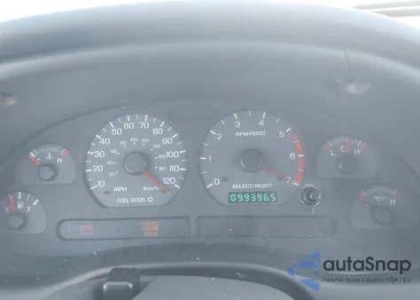 2000 Ford Mustang из США, поврежденный, VIN 1FAFP4440YF163529